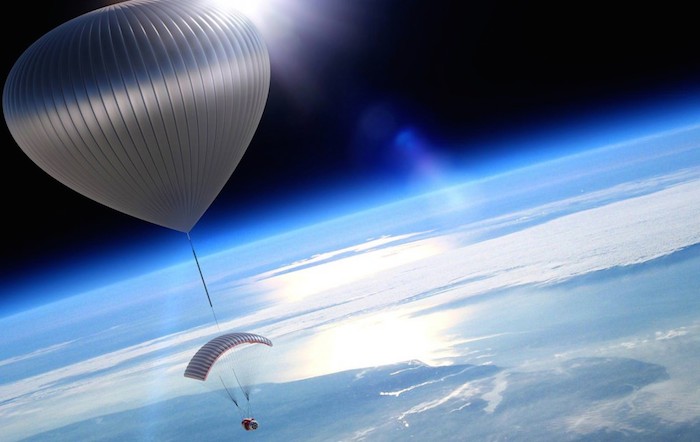 Testflygning tar rymdturism i en ballong ett steg närmare