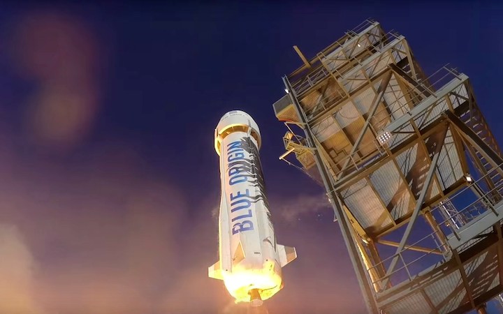Blue Origin ska ta turister ut i rymden 2018