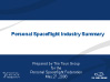 Personal Spaceflight Industry Summary, The Tauri Group, May 2008