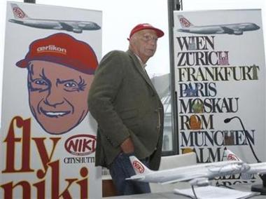 F1-stjärnan Niki Lauda vill bli rymdpilot F1-stjärnan Niki Lauda vill bli rymdpilot