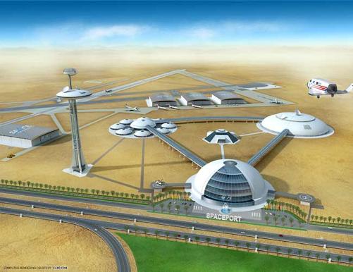 Virgin Galactic bygger en rymdhamn i Abu Dhabi