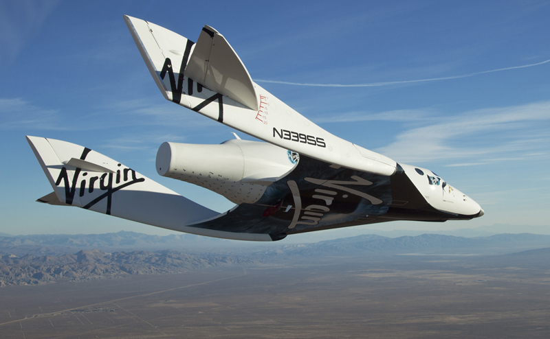 SpaceShipTwo för första gången på egna vingar