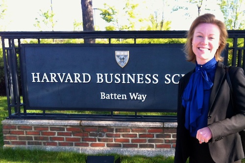 Spaceport Sweden uppmärksammades på Harvard Business School i Boston