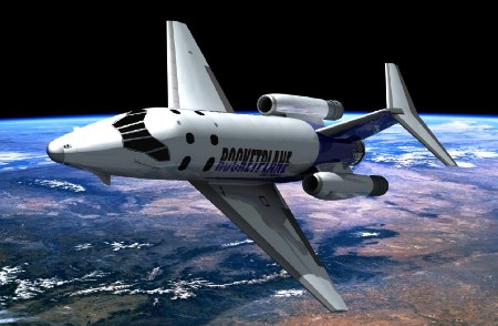 Rocketplane Global reser sig ur askan och söker finansiering för rymdplan