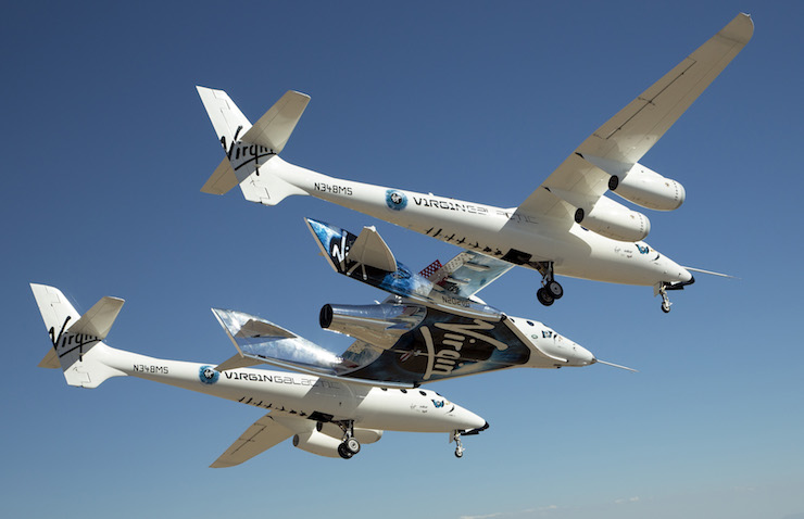 Virgin Galactic återupptar sitt testprogram med SpaceShipTwo